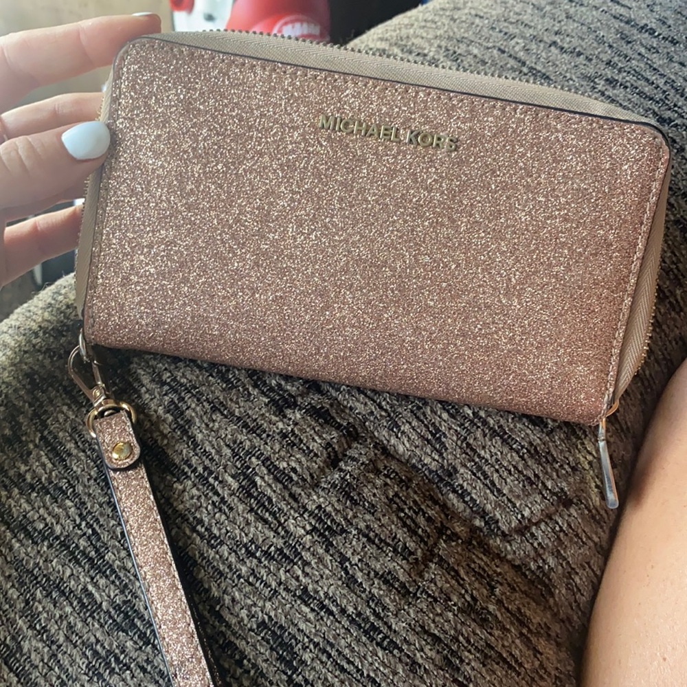MICHAEL KORS GLITTER WALLET